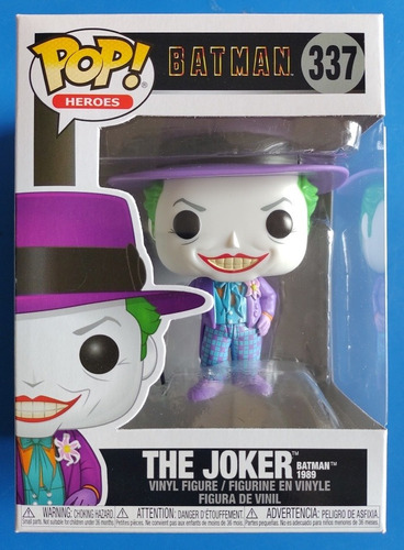Imagen 3 de 3 de Funko Pop Guason 1989 The Joker Jack Nicholson * Batman Dc