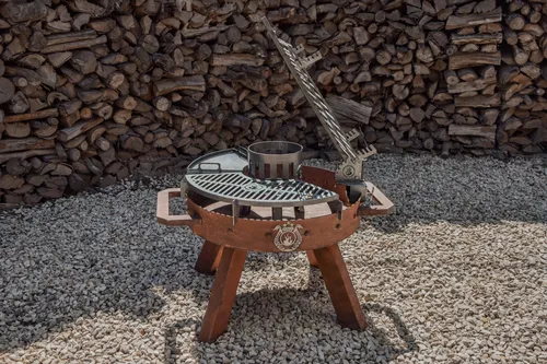 Asador Fogonero Bjorn 80 Cm De Diametro