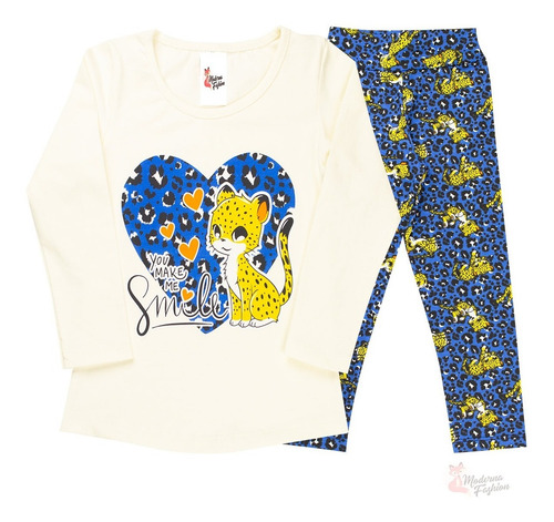 Imagem 7 de 7 de 4 Conjunto Feminino Infantil Roupa De Inverno Vários Modelos