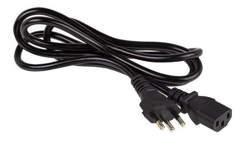 Kit Com 10 Cabos De Força Atx Tripolar Universal 3 Pinos