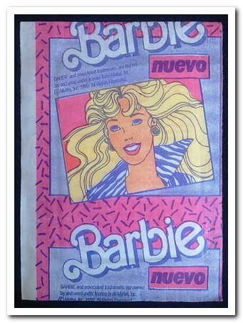 Barbie Nuevo, Sobre Sellado, Panini 1989