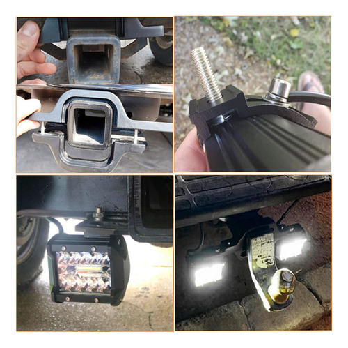 Luces Led De Enganche, Cápsulas De Luz De Trabajo Led De 4