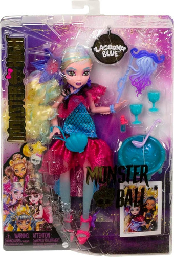 Monster High Lagoona Blue Moster Ball Mattel Original Nueva