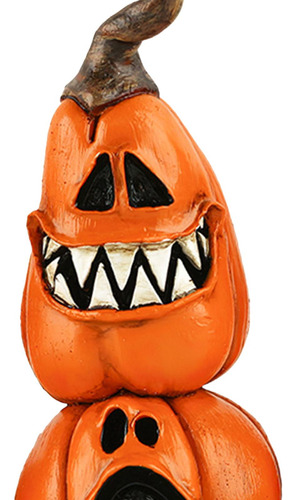 2 Estatuilla De Resina De Halloween, Adornos Calabaza