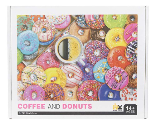 Puzzle Café Y Donas 1000pcs