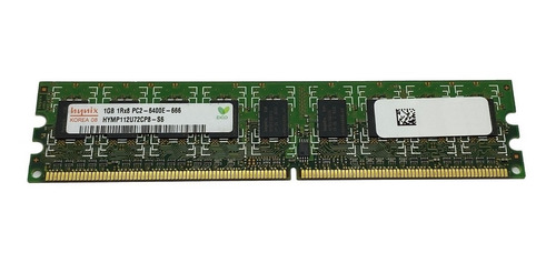 Imagem 3 de 7 de Memoria 1gb Ddr2 Ecc Udimm 800mhz Pc2-6400e Hp 444908-051