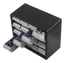 Comprar Gaveteiro 7000 Grande Caixa Organizadora 16 Gavetas 28x23x14 no Mercado Livre