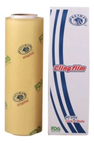 Rollo De Plástico Para Emplaye Grado Alimenticio 30x600 Fda