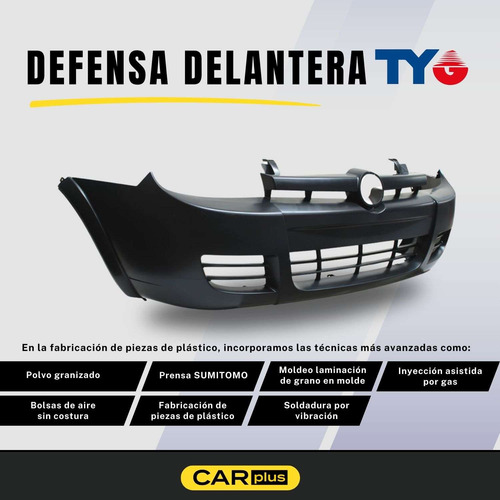 Defensa Delantera Lancer 2006-2007 P/pintar Tyg