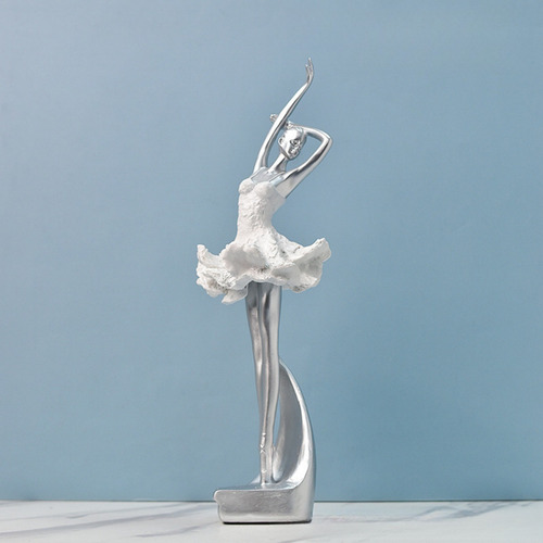Estatua De Bailarina Para Decoración De Mesa: Figura Artísti