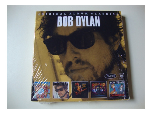 Caja de 5 CD - Bob Dylan - Álbum original Classics - Importado, L
