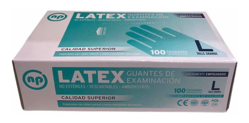Guantes De Látex X 100 U Envíos A Todo El Pais