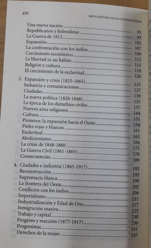 Imagen 4 de 7 de Breve Historia De Los Estados Unidos - Jenkins - Alianza