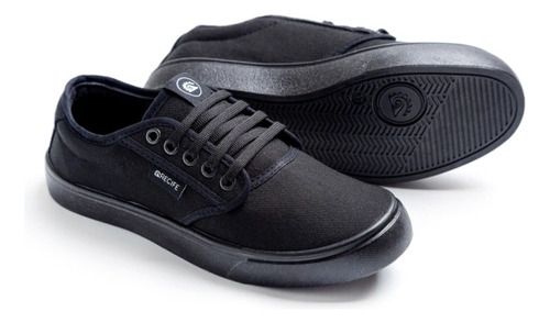 Zapatillas De Vestir Urbanas Recife Blalck Core Blk.