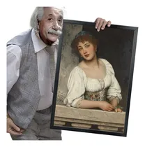 Comprar Quadro Moldura Pinturas E Artes Famosas Classicas D 60x42cm