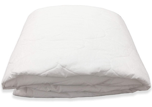 Spring Air Impermeable Blanco Protector Colchón Cama Queen