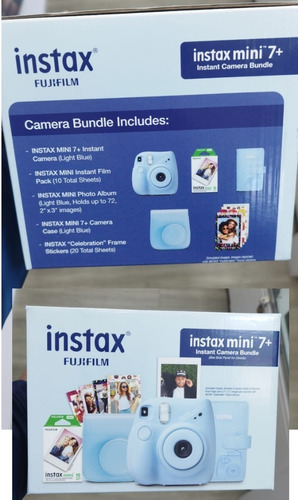 Imagen 3 de 4 de Cámara Mini Instax 7+ Fujiflim Nueva 120verdes