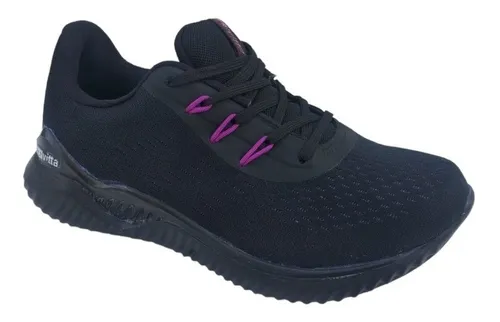 Zapatilla Deportiva Mujer Negra