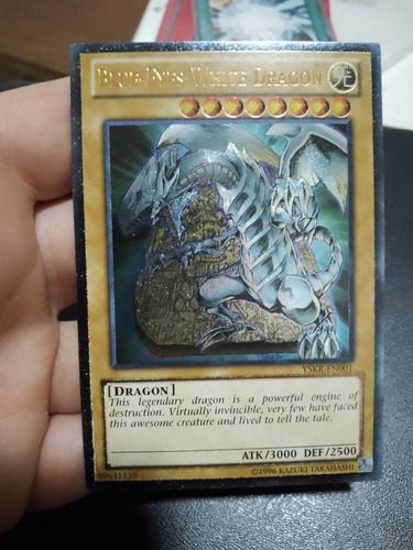 Blue Eyes White Dragon Yskr-en001 Ultimate Rare Yu Gi Oh! 