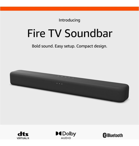 Barra De Sonido Amazon Fire Tv