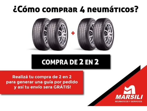 Kit X2 Neumáticos 185/65r14 86t Firestone F700 + Válvula $0