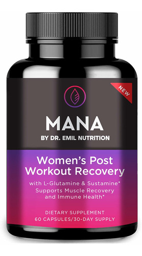 Mana By Dr. Emil Nutrition Cpsula De Recuperacin Post-entren