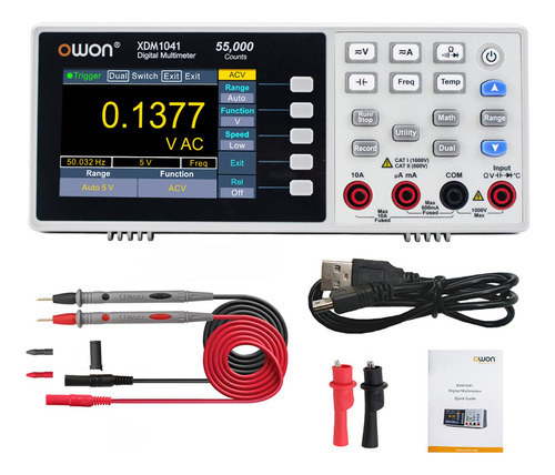 Owon Xdm Usb/rs232 Multímetro Digital  Cuentas De Alta Pre.