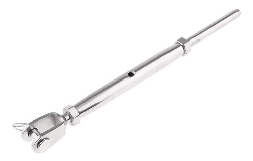 Casquillo C/tensor Quijada Inox 1/4 X 1/8 Obi Cable Acero