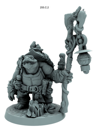 Miniaturas Tortle Rpg Compatível D&d Dungeon & Dragons