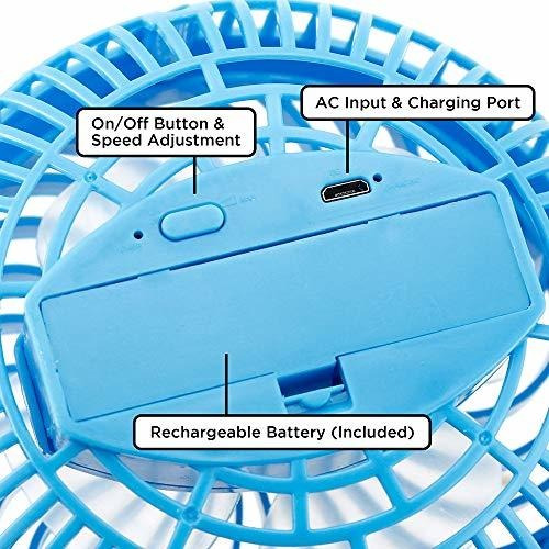 Ventilador Mesa Vehiculo Cito Bateria Recargable Usb