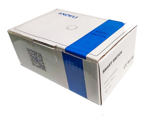Interruptor Inteligente Wifi Luz Smart Blanco Alexa 4 Bandas