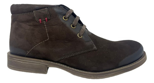 Bota Chukka Masculina Urbana Em Couro 70.302