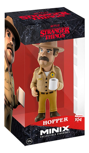 Minix Figura Hopper Stanger Things 13876 Coleccion Edu