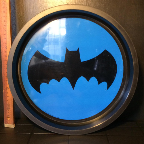 Batman Plato Plastico, Dc Comics, Precio Remate.