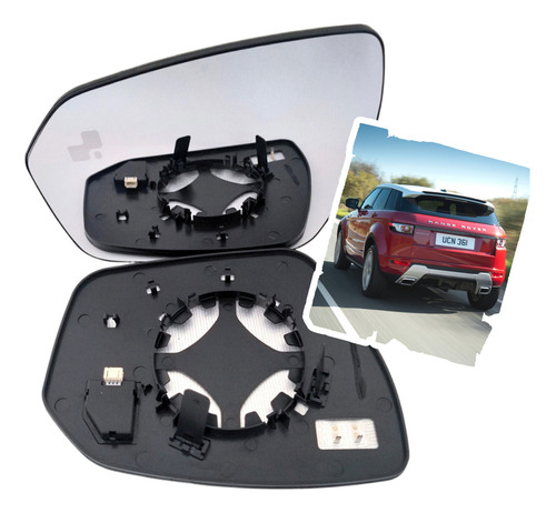 Luna Espejo Izq Sensor Punto Ciego Land Rover Evoque 2011-14