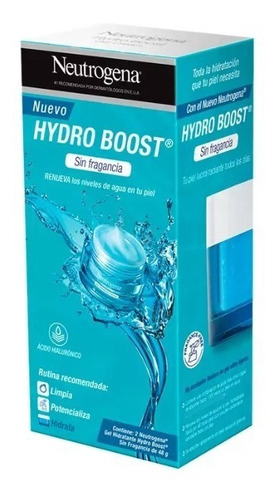 Neutrogena Hydro Boost Hidratante Facial En Gel 2 De 50 Ml