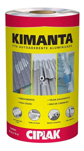  Ciplak Kimanta Aluminio Rl 0,30x10m