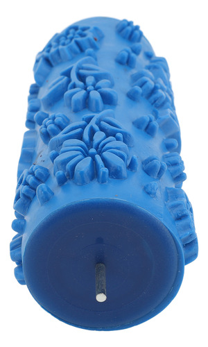 Pintura Art Roller Pattern De 5 Pulgadas, Goma, Reutilizable