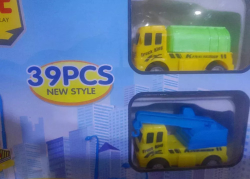 Pista Garage 39 Pcs Estacionamiento