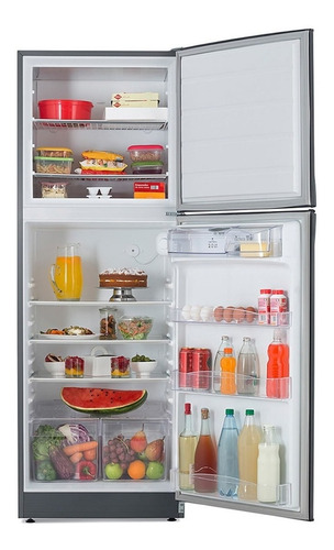 Imagen 4 de 7 de Heladera Con Freezer 394 Lts Patrick Hpk151m11n Gris Outlet