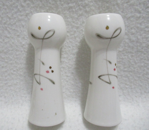 Par Floreros Porcelana Japonesa Noritake Nippon Toki Japan