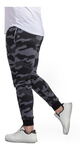 Imagen 7 de 9 de Pack 2 Pantalones Joggers Camuflado Tactico Moda Militar A66