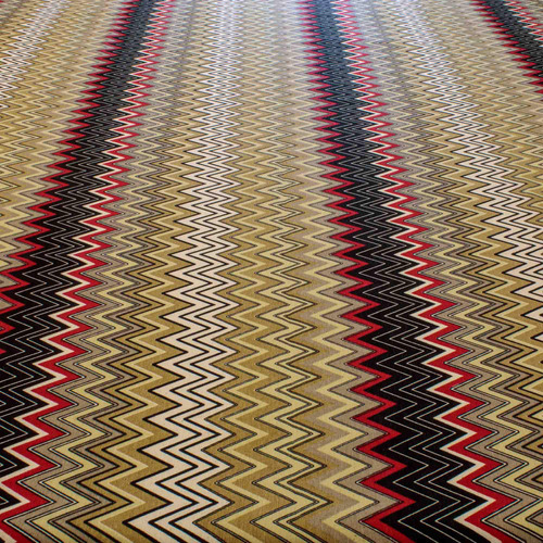 Tecido Decoração Estampado Zigzag 1,40 Mt Largura