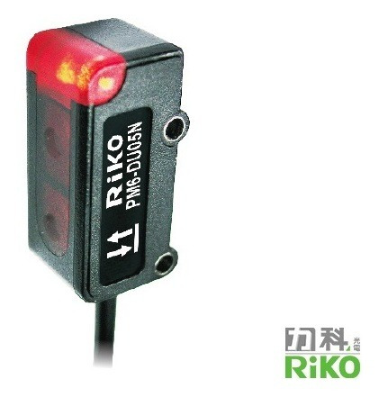 Sensor Fotoelectrico Mini D=5cm Npn 12/24vdc Riko Pm6-du05n