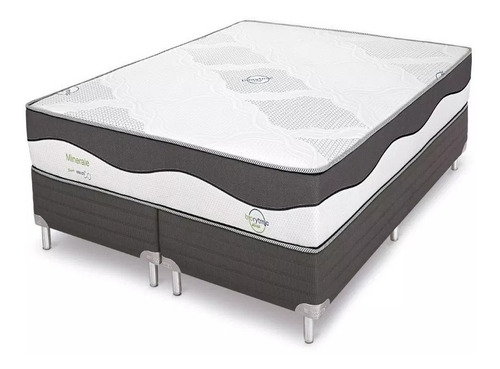 Imagem 3 de 6 de Cama Box Reconflex Mineralle Tradicional 72x188x138)