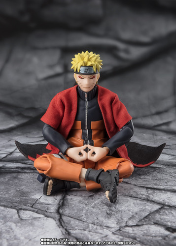 Naruto Sabio Sage Mode - Savior Of Konoha - Figuarts Bandai (Usado)