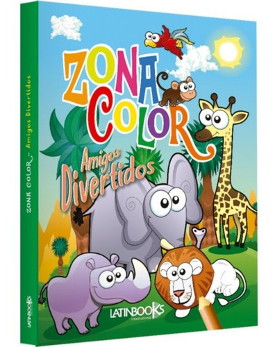 Amigos Divertidos - -zona Color: Amigos Divertidos - -zona Color, De Equipo Editorial Little Pearl Books. Editorial Zig-zag, Tapa Blanda En Castellano