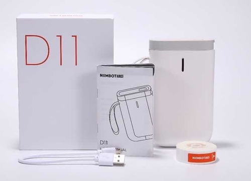 Máquina Para Hacer Etiquetas Niimbot D11 Cinta Rotuladora