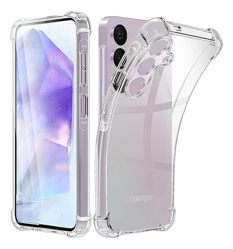 Capa + Película Compatível Com Celular Samsung A55
