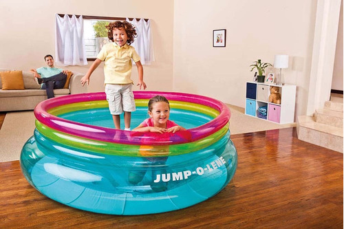 Intex Trampolín Saltarin Niños Inflable  48267 Saltar Jump